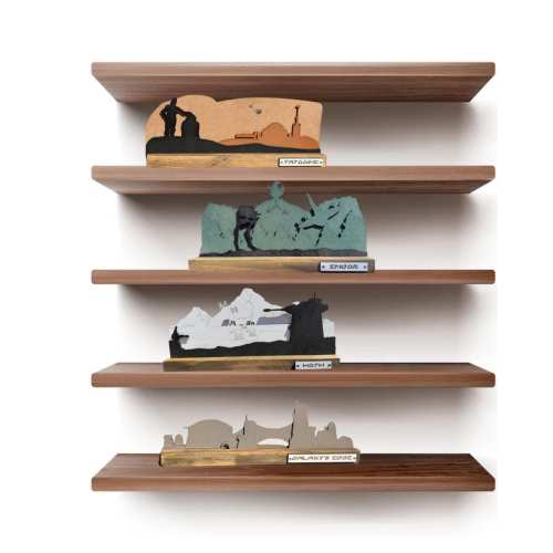Star Wars Land Silhouette Shelf Decor