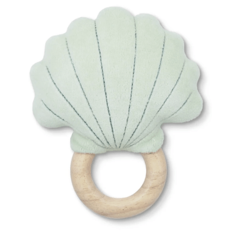 Teal Shell Rattle