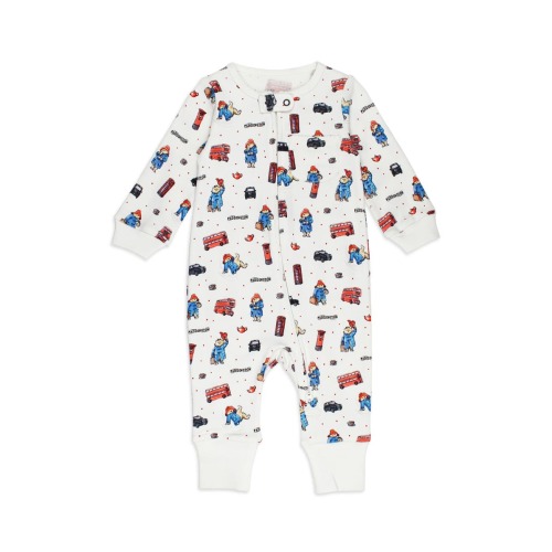 London Paddington Organic Cotton Zip Romper