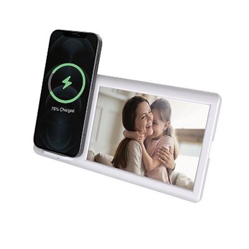 ChargeWorx Wireless Charging Photo Frame with 15W Fast Charging