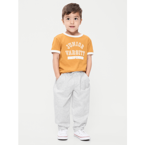 Barrel-Leg Knit Pants for Toddler Boys