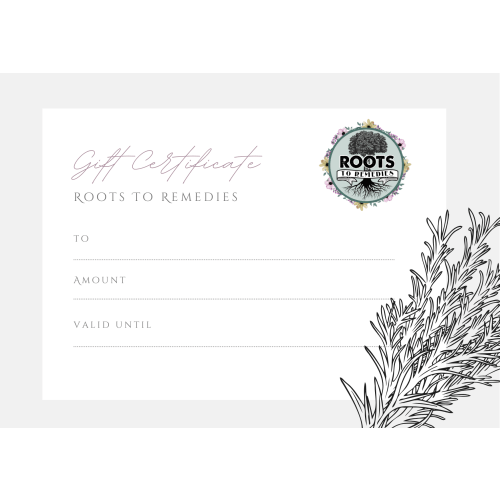 Roots To Remedies Gift Card