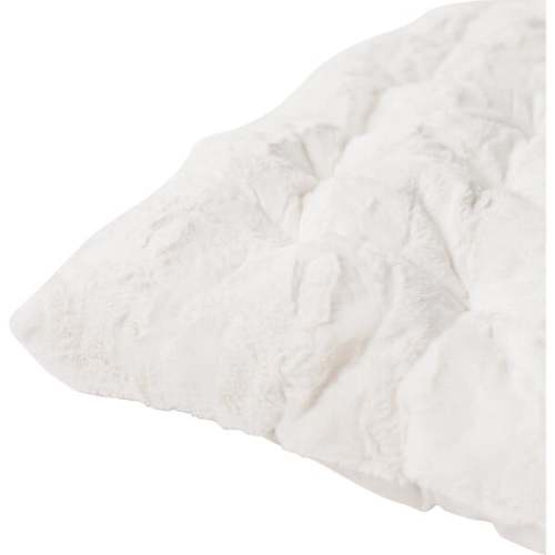 Deluxe Padded Play Mattress, Ivory Cuddle Faux Fur - E&E | Maisonette