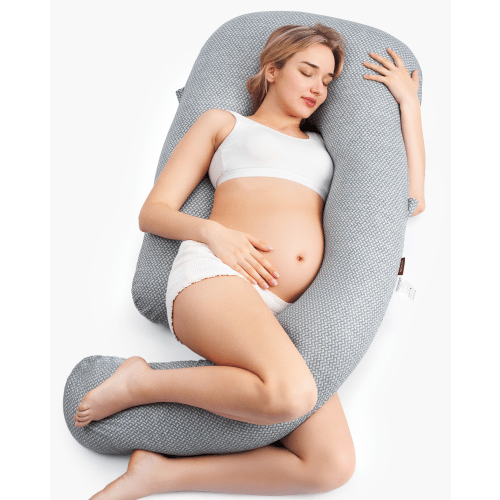 Momcozy Pregnancy Pillow for Sleeping | Full Body Support