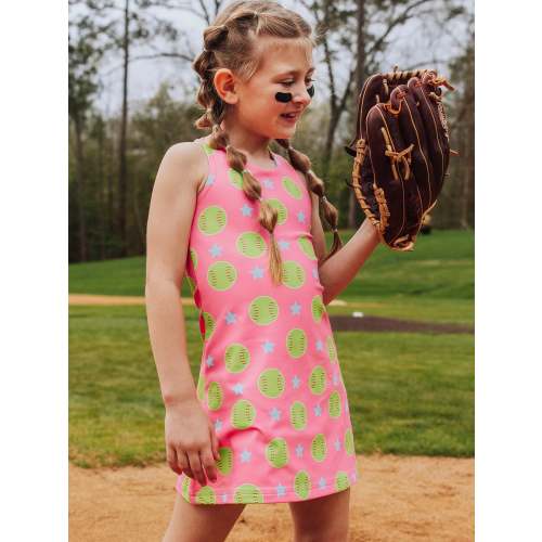 Racerback Tank Dress - Softballs