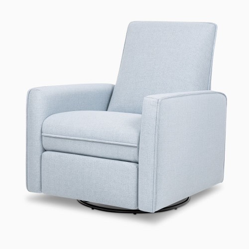 daVinci Penny Recliner and Swivel Glider - Performance Chambray Eco-Twill
