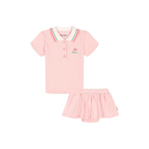 Kids' Terry Polo & Skirt Set (Women) | Nordstromrack