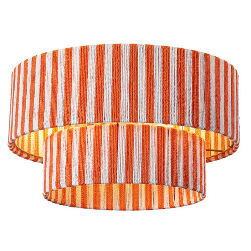 Bungalow Rose Tavi 20'' Boho Rattan Caged Ceiling Fan with Light Kit and Remote Control | Wayfair