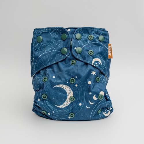 Atlas - Cloud - Essential Pocket Diaper - 100% Cotton Lining - One Size