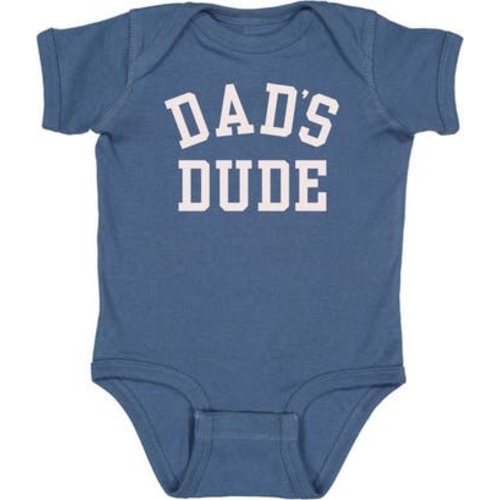 Dad's Dude Short Sleeve Bodysuit, 6-12M