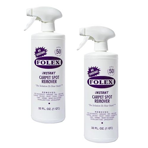 Folex Instant Carpet Spot Remover, 32 Fl Oz (Pack of 2)