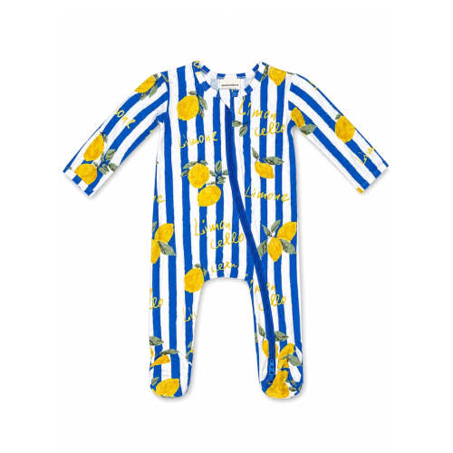 Bamboo Baby Footie – Italian Lemon Classico | Soft & Breathable – SpearmintLOVE
