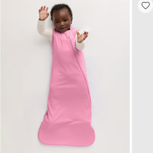 Bamboo Sleep Bag 1.0 TOG in Misty Rose