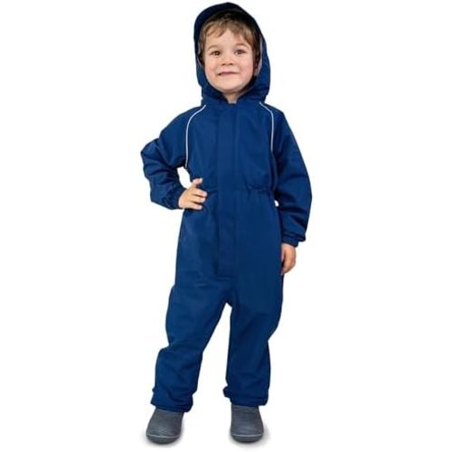 Jan & Jul Cozy-Dry Rain Play Suit for Toddler Boys