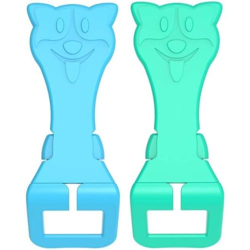 Unbuckle Release Assistant Tool, Easy Way to Unbuckle, Perfect for School Drop-Offs and Travel to Release Buckle (Blue-Mint,REDESIGNED)