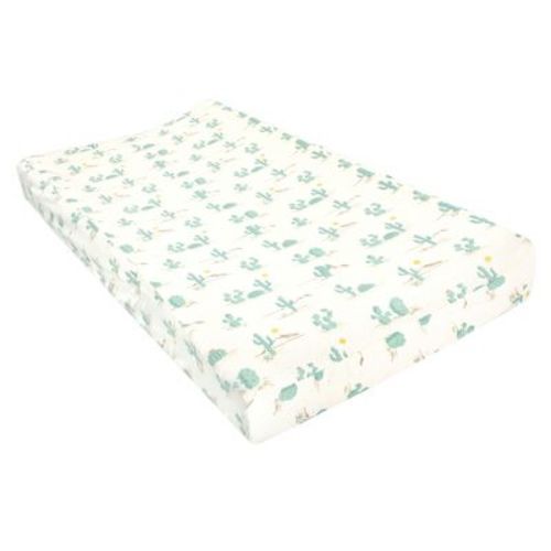 Hudson Baby Changing Pad Cover, Desert Cactus, One Size
