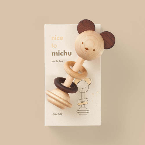 Nice to Michu Baby Rattle– Odin Parker