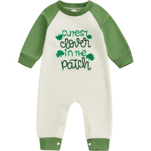 BemeyourBBs Newborn Baby Boy Fall Winter Clothes Infant Romper Jumpsuit