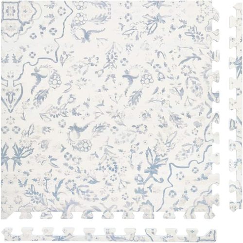 Play Mat – 4x6 Fawn Brown – Set of 6 Tiles – EVA Foam Play Mat for Floor, Soft Interlocking Mats for Hard Floors