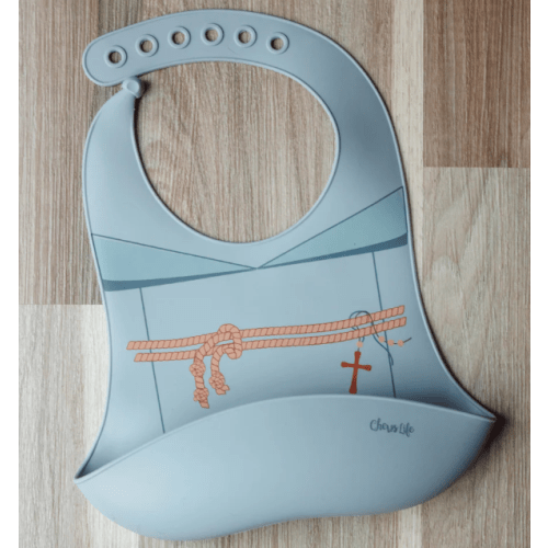 Saintly Snacker Bib | Franciscan Friars Habit