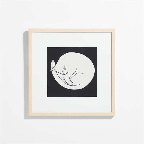 Cat Framed Wall Art Print