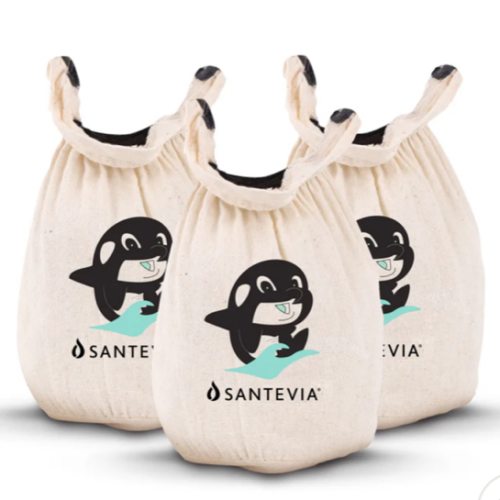 Organic Cotton Bath Faucet Filter by Santevia | Adds Nourishing Minerals for Hair & Skin | Chlorine Filter | Made in Canada