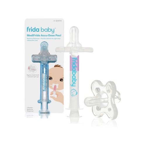 Frida Baby Medicine Pacifier Syringe, Accu-Dose Paci, Medi Frida Dispenser for Mess & Fuss Free Use, Made in USA