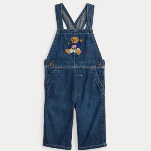 Polo Bear Indigo Denim Overall