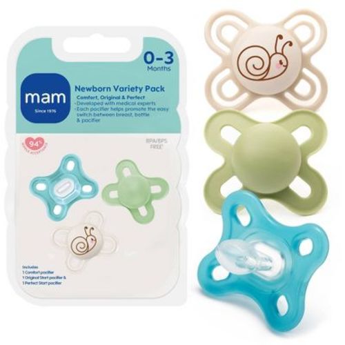 MAM Newborn Pacifier Variety Pack - 3pk - Unisex
