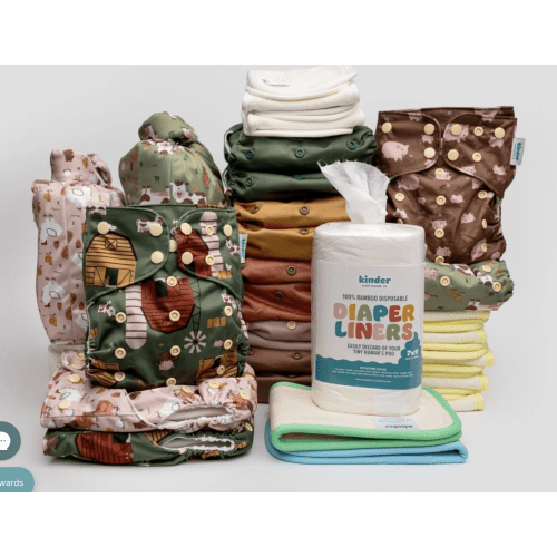 New Parent Starter Bundles: Pocket Cloth Diapers with Athletic Wicking – Kinder Cloth Diaper Co.
