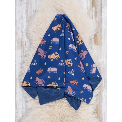Truck Stop Baby Blanket