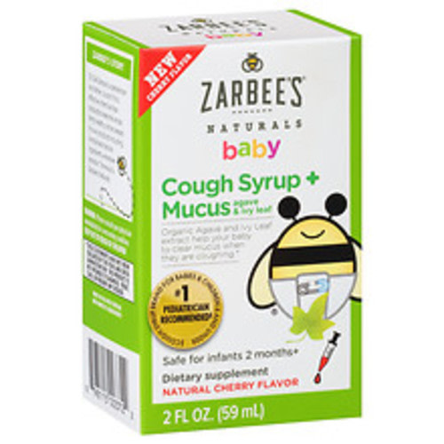 Zarbee's Baby Cough Syrup + Mucus Cherry