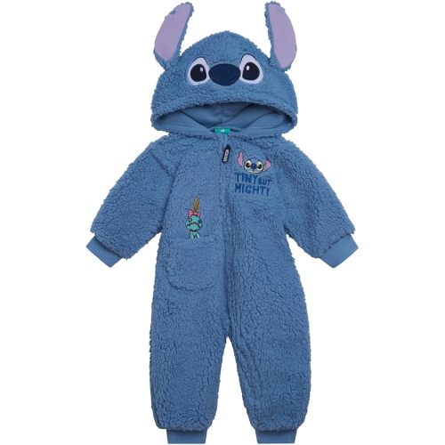 Disney Baby Cosplay Fleece Hooded Jumpsuit Newborn to Infant