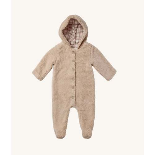 Rylee + Cru Baby Putty Shearling Bear Suit | HONEYPIEKIDS