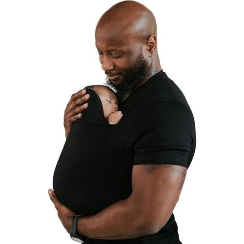 Lalabu The Dad Shirt | Hands-Free Baby Carrier for Dad with Kangaroo Pouch | Engineered for Bonding, Safety, & Comfort for Newborns Up to 15 Lbs. | CPSC Compliant