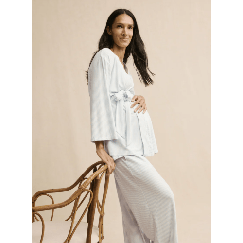 LAKE | Women | DreamModal Pajamas | Fog Maternity Kimono Bundle