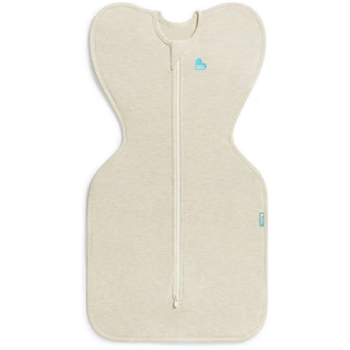 Love to Dream Swaddle UP, Sleep Sack 0-3 Months, Self-Soothing, Improves Sleep, Snug Fit Helps Calm Startle Reflex, Baby Essentials Must Haves Newborn, 1.0 TOG, 8-13 lbs, Oatmeal