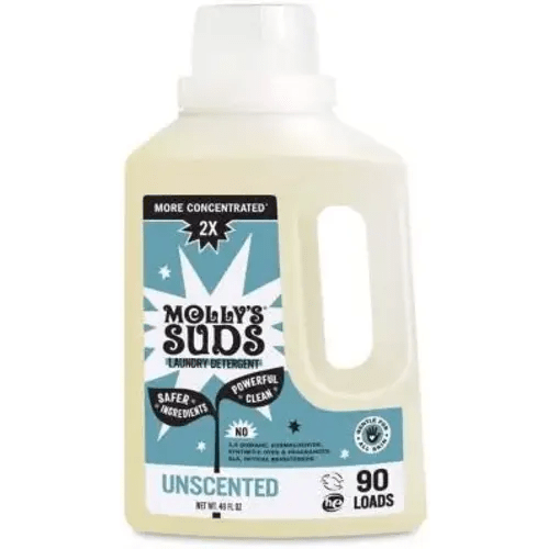molly suds unscented laundry detergent