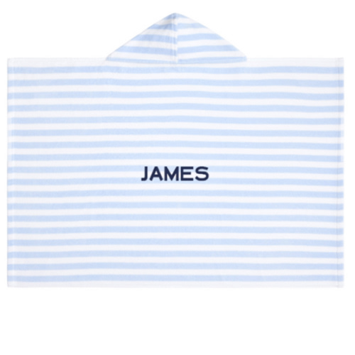 Mini Stripe Baby Beach Hooded Towel UPF 50+