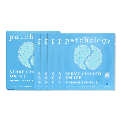 Serve Chilled On Ice Cooling & Firming Under Eye Gel Patches - 5 pair