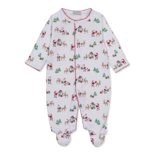 North Pole Reindeer Footie