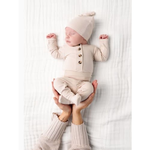 Cove Ribbed Top + Bottoms