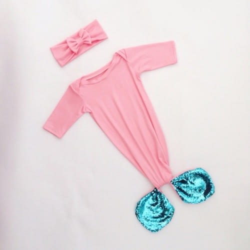 Love What's Missing | Mermaid Gown Set - Pink | Online Store Powered by Storenvy