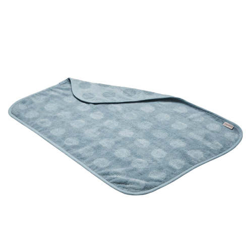 Leander Matty Organic Topper Dots Design - Dusty Blue