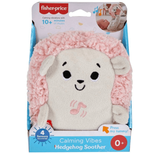 Fisher-Price Calming Vibes Hedgehog Soother - Pink Toy New With Box