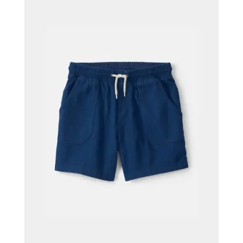 Boys Twill Shorts - Blue | Carter's
