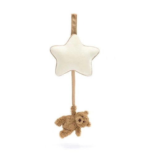 Baby Jellycat - Bartholomew Bear Musical Pull – Little Canadian