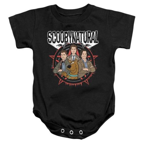 Baby Supernatural Scoobynatural Infant Bodysuit Black 6 Months