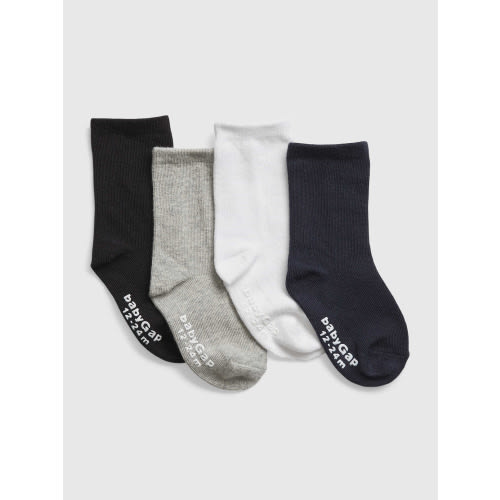 Toddler Crew Socks (4-Pack)