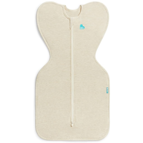 Love to Dream Swaddle UP, Sleep Sack 0-3 Months, Self-Soothing, Improves Sleep, Snug Fit Helps Calm Startle Reflex, Baby Essentials Must Haves Newborn, 1.0 TOG, 8-13 lbs, Oatmeal